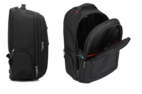 sac a dos, mais également le confort du chariot