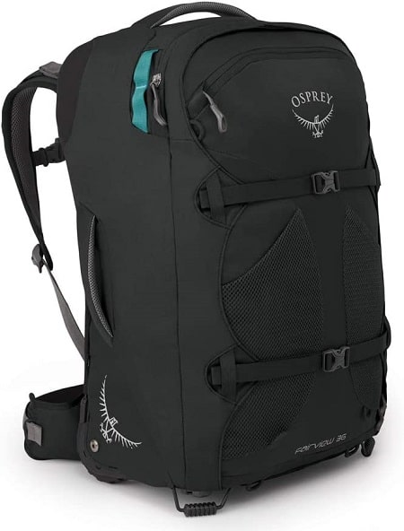 sacs à dos à roulettes Osprey Fairview pour femmes et le Osprey Farpoint pour hommes