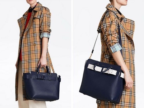 Sac femme en cuir BURBERRY