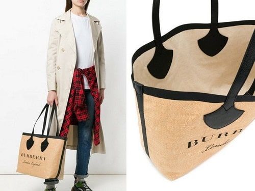 Sac Burberry avec Logo