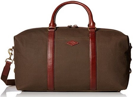 sac polochon Fossil en cuir
