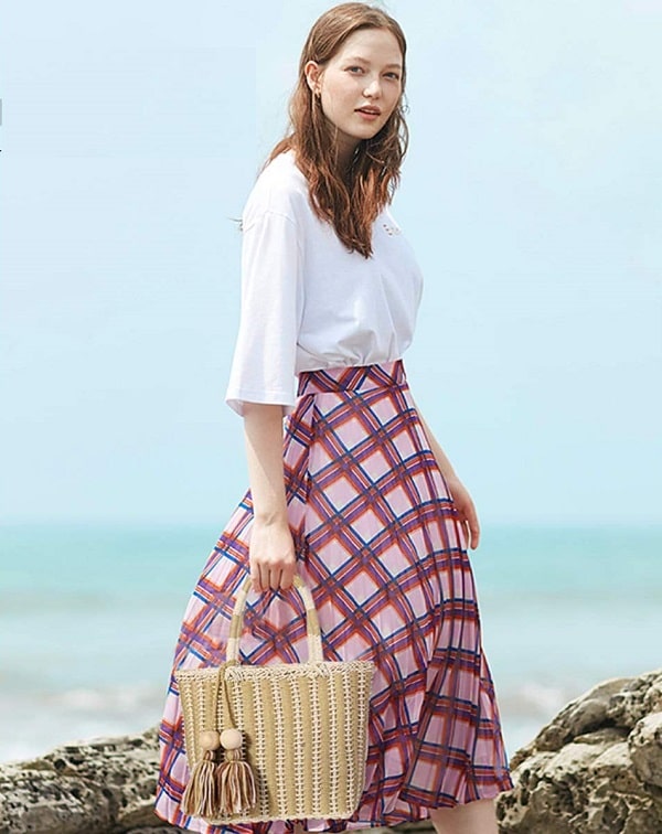 sac de plage d'été de Joseko est fait de paille tressée de haute qualité