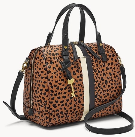 sac imprimé Rachel Satchel Fossil