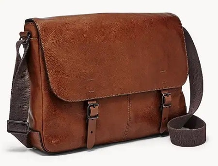 sac à bandoulière latéral Fossil pour hommes