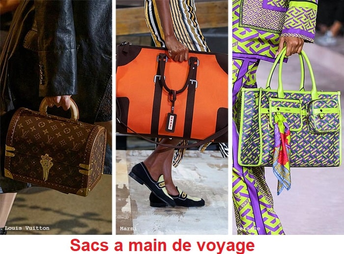 Sacs a main de voyage wekeend tendance printemps et été