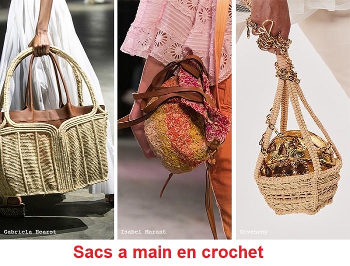 Sacs a main en crochet tendances 2022