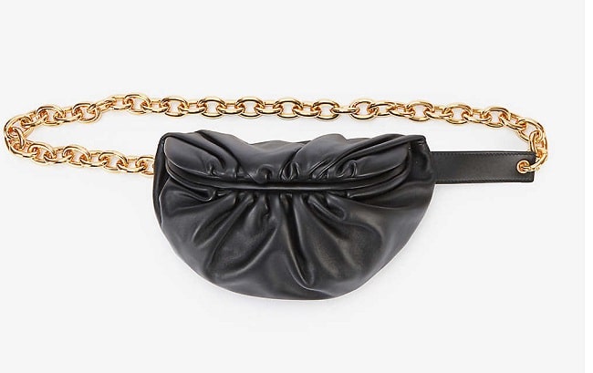 sac banane femme signée confectionnée en cuir