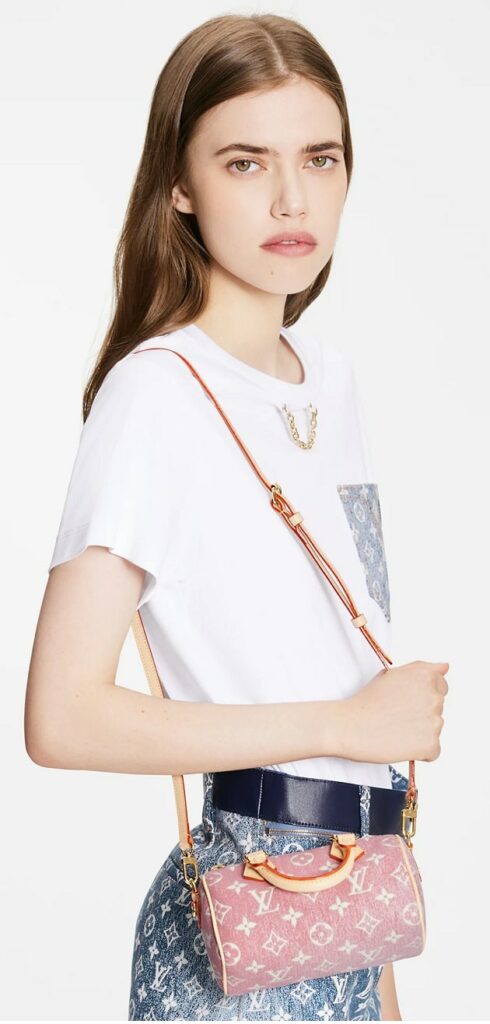 sac bandouliere louis vuitton Nano Speedy pour femme