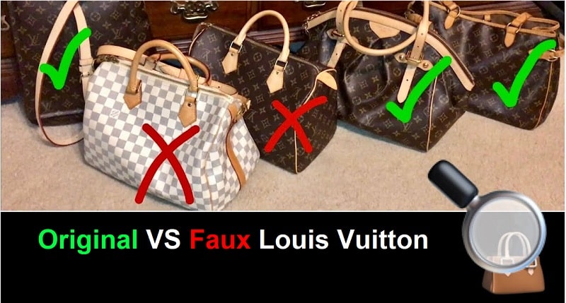 Reconnaitre contrefaçon Louis Vuitton - Malle2luxe