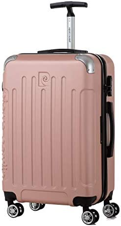 valise pierre cardin rose