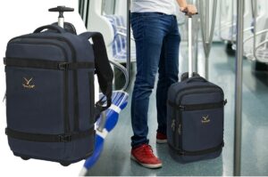 Sac De Voyage Hynes Eagle 44L – À Compression, Rouge, Neuf