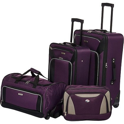 valise american tourister ensemble de 4 pièces