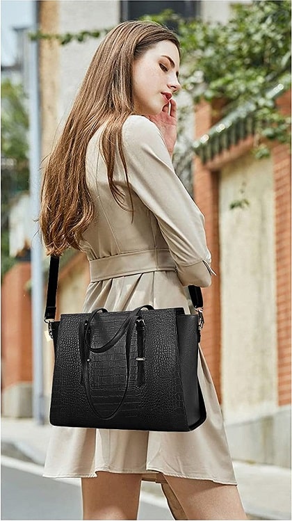 Sac cabas en cuir femme