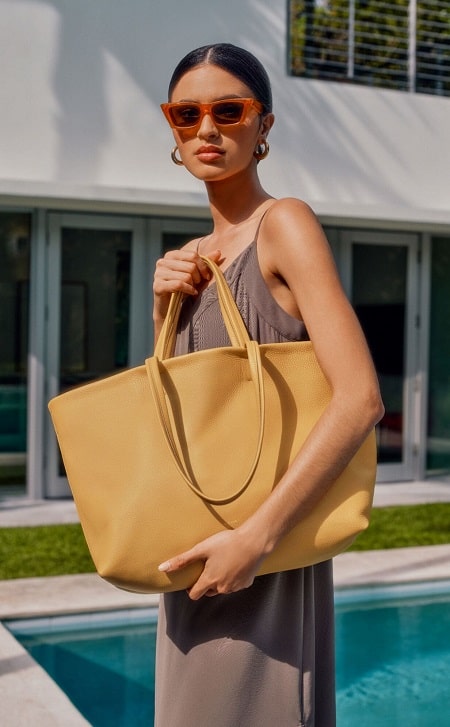 Sac en cuir femme Cuyana