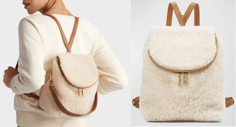 Sac à Dos En Cuir Pour Femme - Marron, Neuf Sans étiquette - Fabriqué En Inde