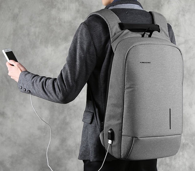 Sac à dos avec port USB