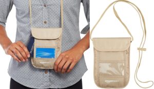 Lot De 2 Pochettes De Voyage Henri Bendel - Sacs à Chaussures En Tissu Brodé, Neufs Sans étiquette