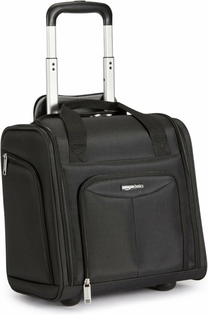 Amazon Basics – Valise Trolley Ultra-Compacte